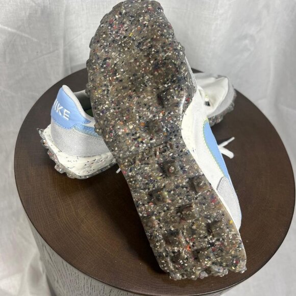 Nike Waffle Racer Crater Sneakers in Blue/White - Size 7.5" - Picture 6 of 7